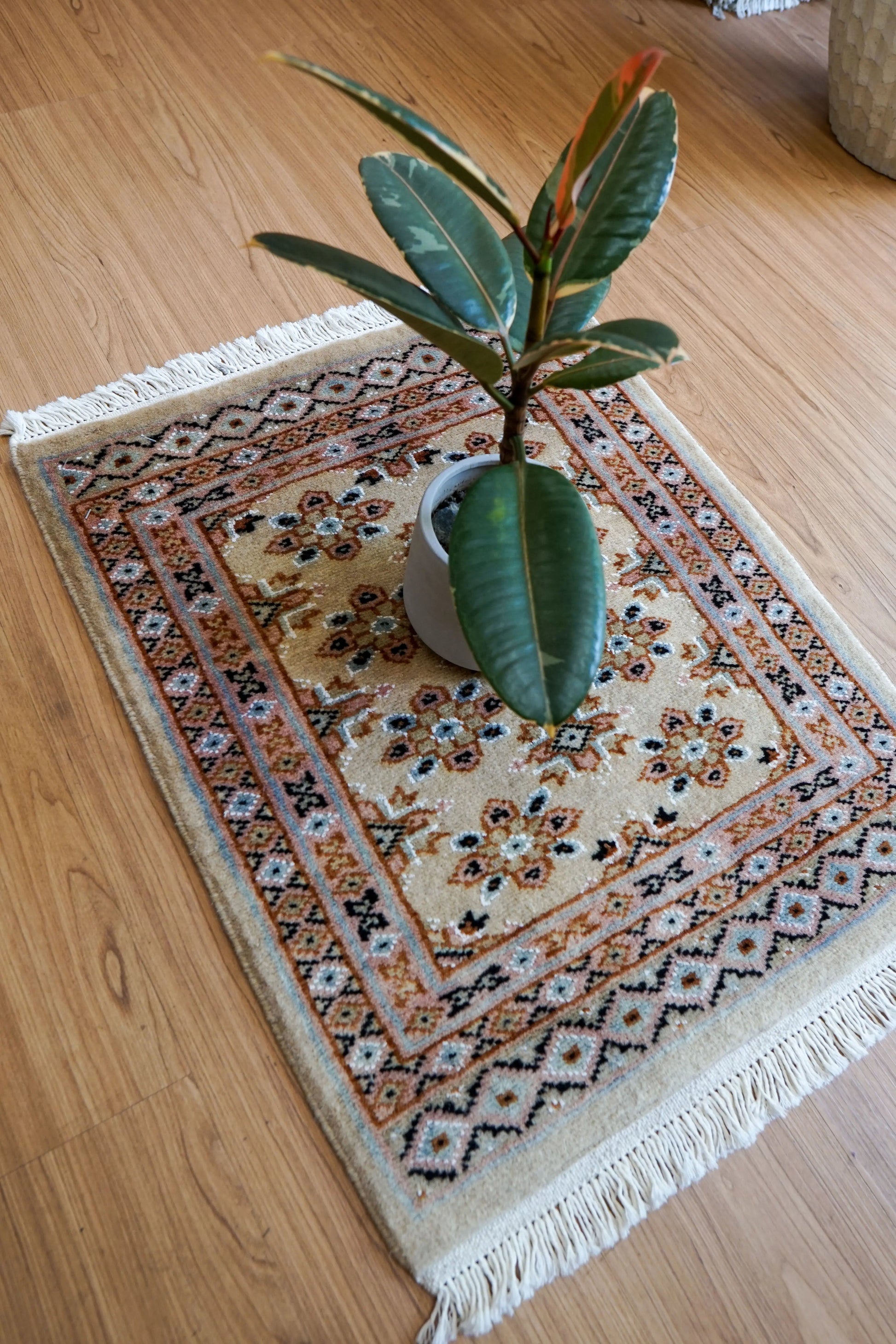 65×46cm パキスタン手織り絨毯 Decorworks