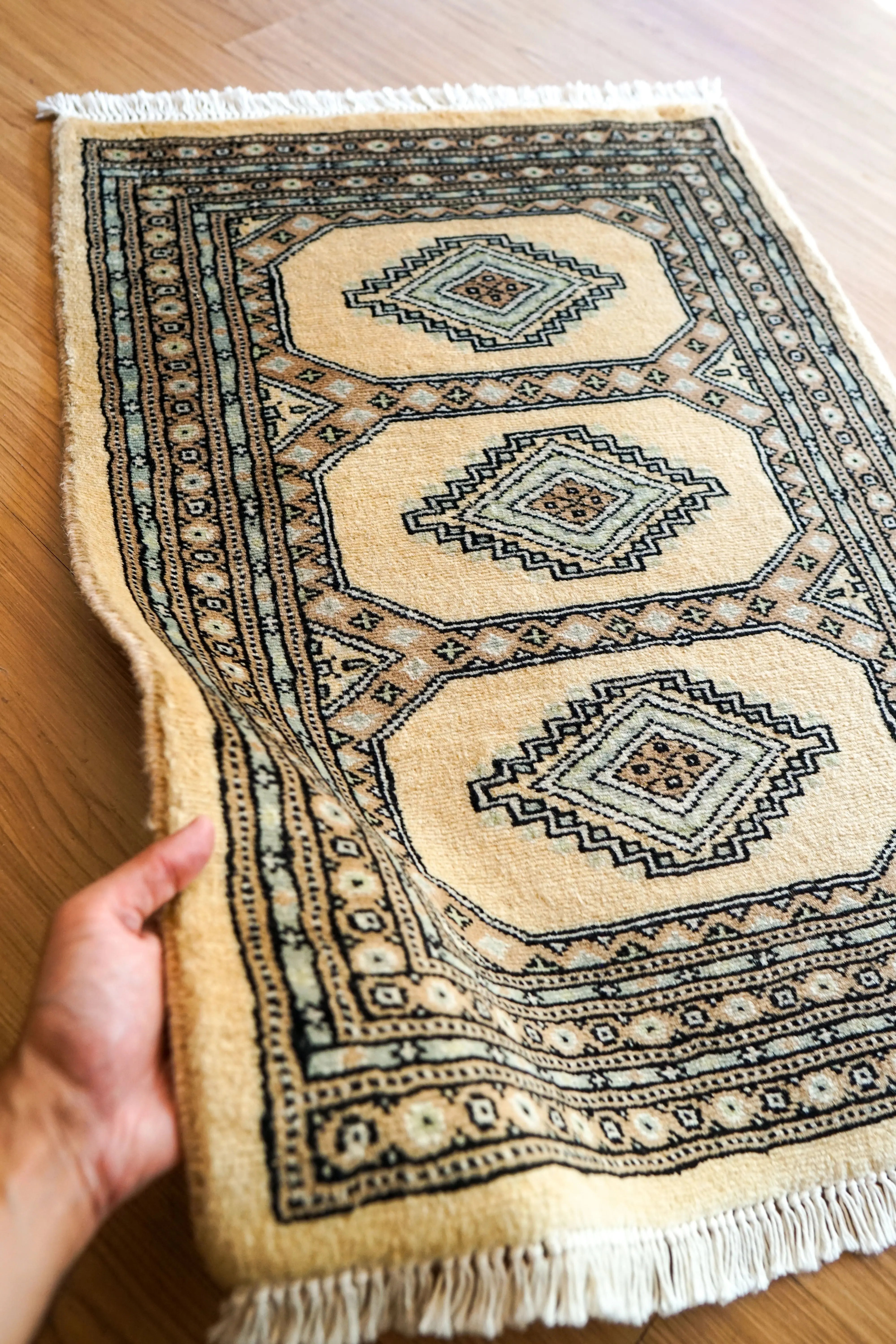 パキスタン手織り絨毯 ジャールダールデザイン - Decorworks