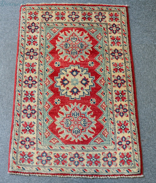 89×60cｍ アフガニスタン手織り絨毯 Decorworks