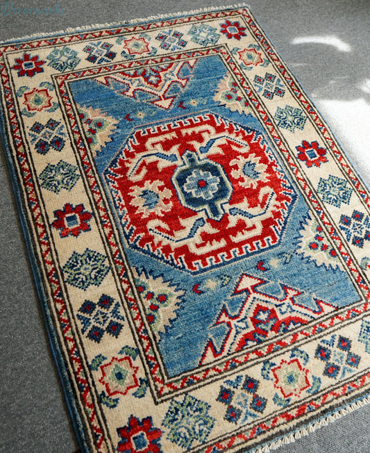 91×64cｍ アフガニスタン手織り絨毯 Decorworks