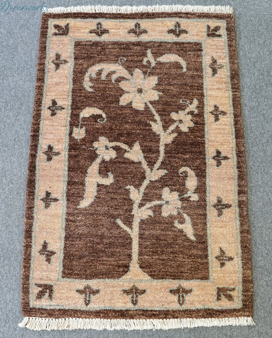 94×60cm  パキスタン手織りギャッベ Decorworks