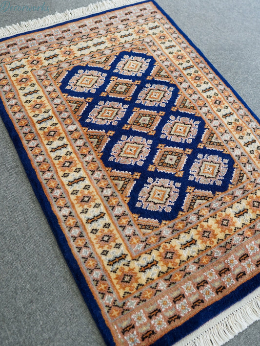 94×63cm パキスタン手織り絨毯 Decorworks