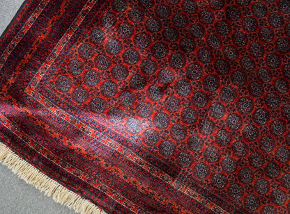 190×152cm アフガニウタン 手織り絨毯 ホジャロシュナイ Decorworks