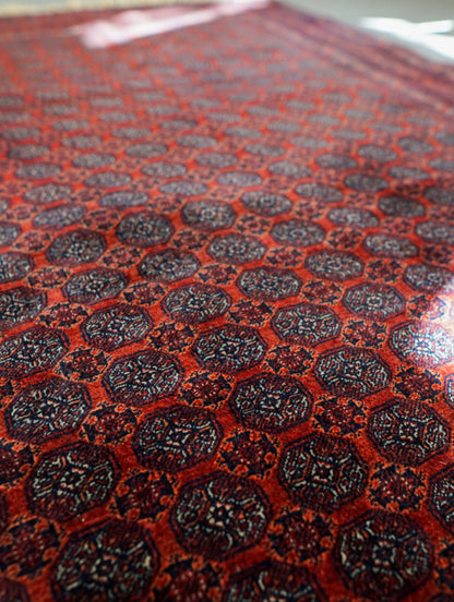 190×152cm アフガニウタン 手織り絨毯 ホジャロシュナイ Decorworks